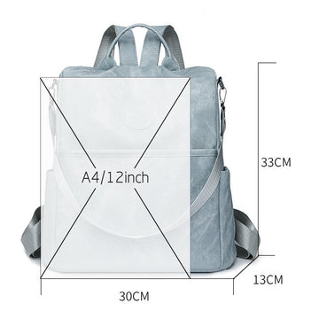 BP839 - Retro Large Fashion Backpack
